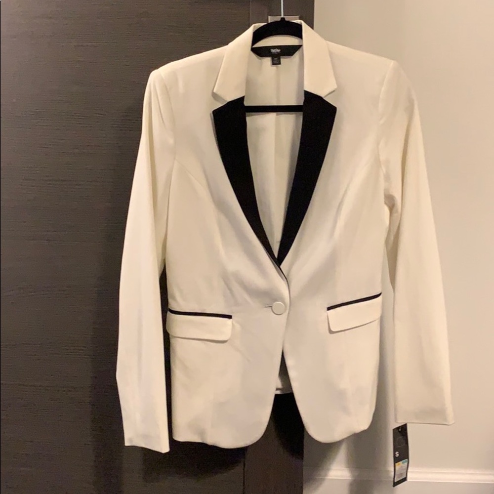 NWT mossimo cream jacket size small blazer